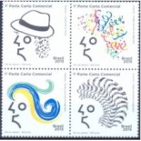 C3413/3416 Quadra 450 anos da cidade do Rio de Janeiro 30.071 mint