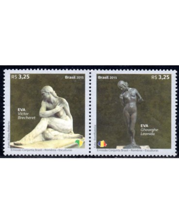 C3569/3570 Relações Diplomáticas - Romênia  30.076 Mint