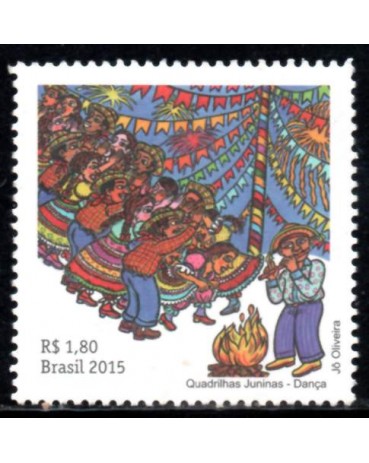 C3460 Quadrilhas Juninas - Dança - Tocador de Pífaro 30.083Mint