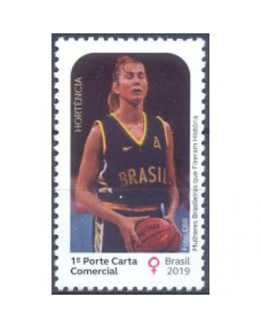 C3834 "Hortência"  Mulhreres Brasileiras que fizeram História 30.129 Mint