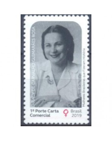 C3878 Aracy Carvalho Guimarães Rosa - Mulheres Brasileiras que Fizeram História 30.130 Mint