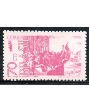 C754 - 150 ANOS DA INDEPENDÊNCIA DO BRASIL - ACLAM. PEDDRO I - 1972 Mint 30.170