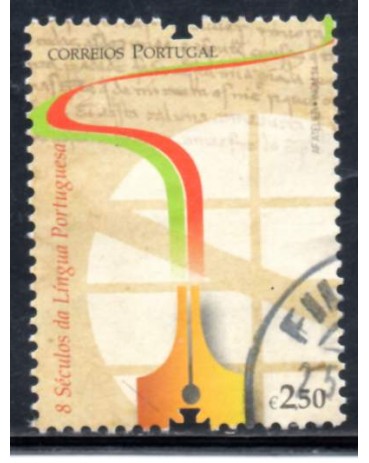2014 Portugal 8 séculos da Língua Portuguesa - carimbado 30.254