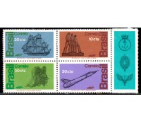 C769/772 Homenagem às Forças Armadas 30.258 Novos marcas de charneiras