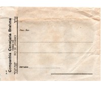 Envelope Antigo sem uso da Companhia Cervejaria Brahmav- Rio de Janeiro 30.346