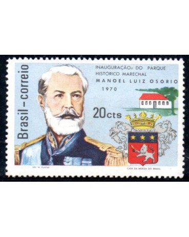C673 -  MARECHAL LUIZ OSÓRIO 1970 mint 2596