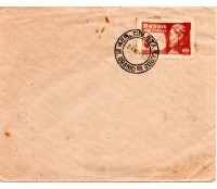 1952 Envelope não circulado com mo selo de Frei Damião "Campanha de Combate a Hanseníase" carimbo de 24.11.52 - 30.349