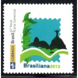 PB002 Selo Personalizado Brasiliana Logomarca antiga II 2013 Rio de Janeiro 30.380