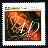 PB004 Selo Personalizado 115 Anos do E.C.Vitória Logo antiga  2014 - 30.381
