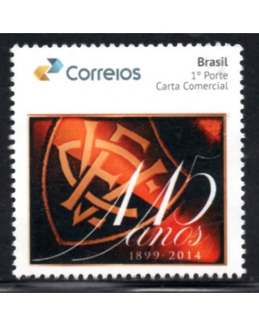 PB010 Selo Personalizado E.C.Vitória 115 Anos Nova Logo ECT 2014 - 30.384
