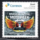 PB084 Selo Personalizado  Brasilia Capital  MOTO WEEK 2018 - 30.385