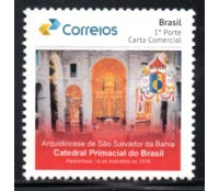 PB107 Selo Personalizado Catedral Primacial do Brasil Interior 2019 Gomado 30.387