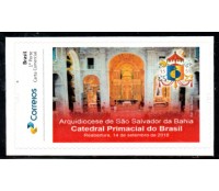 PB108 Selo Personalizado Catedral Primacial do Brasil interior - autoadesivo 2019 - 30.388
