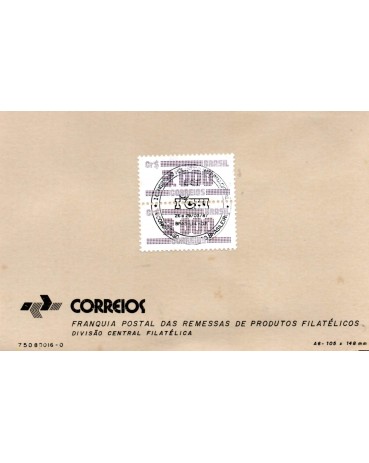 Franquia Postal - 1° Congresso Holístico Internacional, Brasília 26.03.87 - 31.019