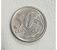 50 Centavos 2018 V554 50 soberba/fc 31.025