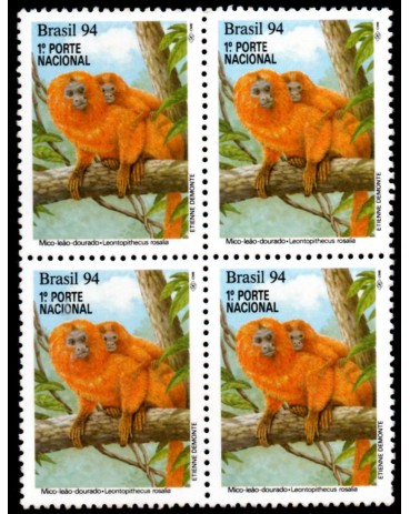 1994 C1896 Preservação da Fauna - Mico -Leão-Dourado - Mint 31.028