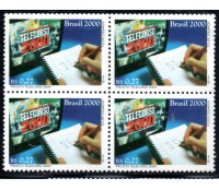 2000 C2298 Quadra Projeto Telecurso 2000 - Mint 31.030
