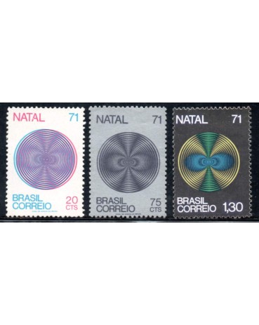 C718/720 Natal de 1971 mint 31.045