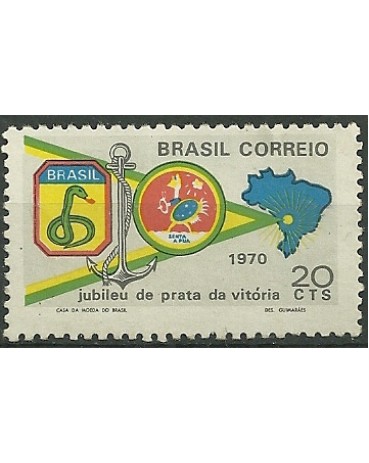 C684 VITÓRIA DOS ALIADOS 1970 Mint 2608