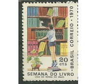 C686 MINT - SEMANA NACIONAL DO LIVRO 1970