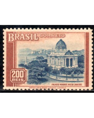 C119 Propaganda Turística Palácio Monroe - RJ 31.135 Mint