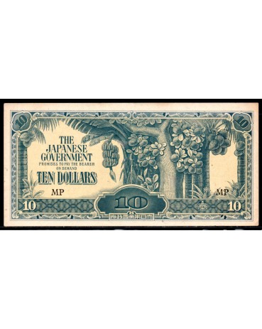 Malaya / Malásia MP 1942 10 Dólares  S/FE  31.245