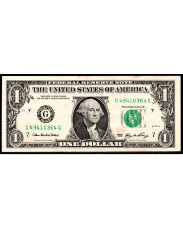 Estados Unidos 2006 Sob 1 dólar Letra G 31.252