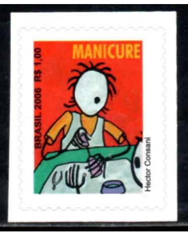 R843 Profissões: Manicure 31.257 Mint