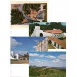 Mundo Novo - Bahia, Divina Pastôra, Mosteiro Jequitiba, série com 4 peças 31.307