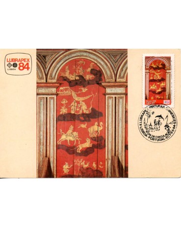 1984 Máximo Postal 95 - Pinturas Chinesices 31.353 CBC Lisboa