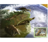 2014 Máx. Postais 294C Animais Pré-Históricos - Eremotherium Laurillardi 31.365