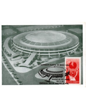 1954 Máx. Postasl II Campeonato mundial de Basket-Ball, Ginásio do Maracanã 31.381