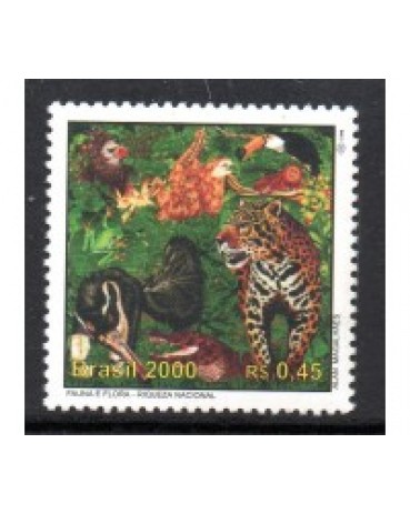 C2260 Fauna e Flora - 500 Anos do Brasil 31.429 MINT SEM GOMA