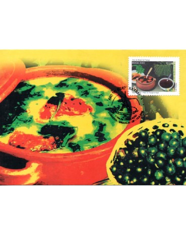 2005 Máx.Postal  247 Ano do Brasil na França-Gastronomia 31.452 CBC DF