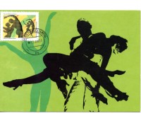 2005 Máx.Postal 248 Ano do Brasil na França - Dança Conteporânea 31.457 Carimbo - Salvador-BA