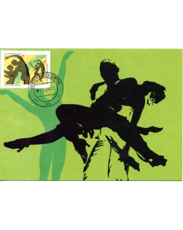 2005 Máx.Postal 248 Ano do Brasil na França - Dança Conteporânea 31.457 Carimbo - Salvador-BA