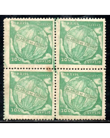 1937 C118 Quadra do Cinquentenário do Espeanto 31.478 Nova
