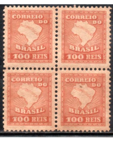 1932 C46 Quadra da Campanha Constitucionalista de S.Paulo e MT 31.479 Mint