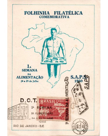 1950 1ª Semana da Alimentação D.C.T. Rio de Janeiro - DF 31.528