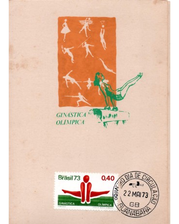 1973 Folinha não oficial - Promoção do Esporte e da Aptidão Física - Ginástica 31.551