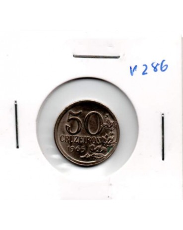 1965 V286  50 Cruzeiros S/FC 31.639