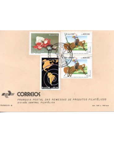 Franquia Postal 1988 Casa de Portugal 31.672