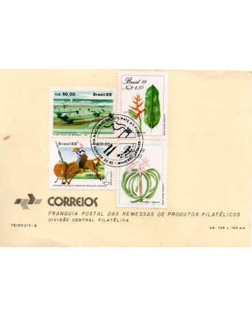 Franquia Postal 1989 Dia Internacional de Combate ao Fumo 31.677