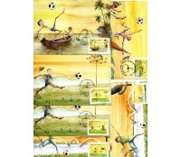 2014 Max. Postais 288 a 292A A Arte do Futebol Brasileiro 31.693
