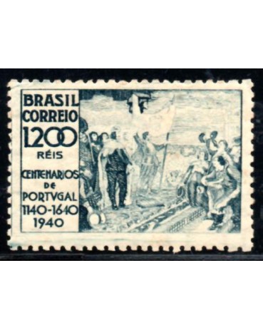 C162 8º CENTENÁRIO DA INDEPENDÊNCIA 1940 - 31.725 mint