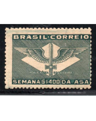 C170 Semana da Asa - FAB 31.732 mint  PICOTE SOBRE A COR DO SELO