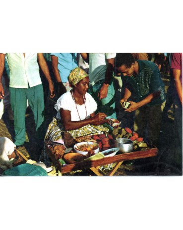 Postal baiana do acarajé, com leve dobra 31.777