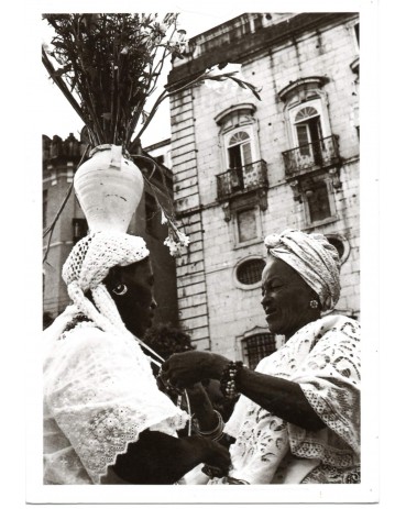 Postal das baianas na lavagem do Bonfilm 31.779