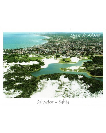 Postal da Lagoa do Abaeté em Salvador - Bahia 31.784