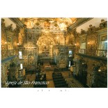 Postal da Igreja de São Francisco - Salvador - BA, emissão Pau Brasílis 31.786